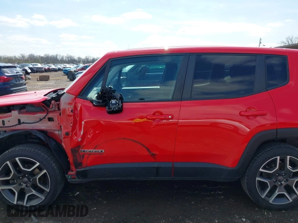 2021 Jeep Renegade Upland Edition with VIN ZACNJDAB8MPM25697, listed as a IAAI auction lot 41857417 with 62,655 mi miles. Bid and sale history available at carsss.com. Image 15.