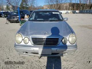 2001 Mercedes-Benz E-Class AWD with VIN WDBJF82J81X059893, listed as a Copart auction lot 80285554 with 156,713 mi miles and Clean Title. Bid and sale history available at carsss.com. Image 5.