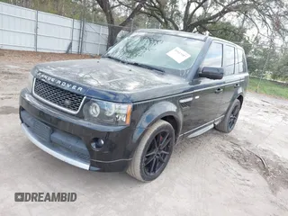 2013 Land Rover Range Rover Sport SC with VIN SALSH2E48DA802796, listed as a IAAI auction lot 41613187 with 104,024 mi miles. Bid and sale history available at carsss.com. Image 2.