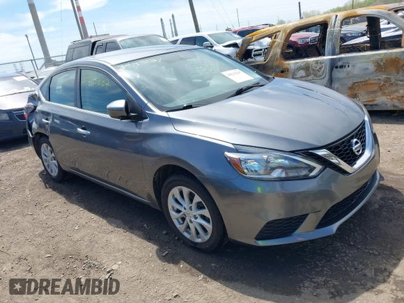 2019 Nissan Sentra S with VIN 3N1AB7AP3KY293231, listed as a IAAI auction lot 39213237 with 102,788 mi miles and . Bid and sale history available at DreamBid. Image 1.