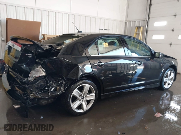 2010 Ford Fusion SPORT with VIN 3FAHP0DC1AR321975, listed as a IAAI auction lot 41395134 with 53,550 mi miles. Bid and sale history available at carsss.com. Image 13.