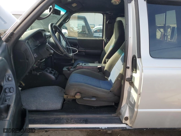 2003 Ford Ranger XL Fleet with VIN 1FTZR45E93TA38273, listed as a Copart auction lot 43724835 with 156,039 mi miles and Salvage Title. Bid and sale history available at carsss.com. Image 7.