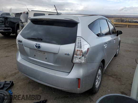 2012 Toyota Prius Two with VIN JTDZN3EU8C3085940, listed as a Copart auction lot 54402494 with 206,604 mi miles and Salvage Title. Bid and sale history available at DreamBid. Image 5.