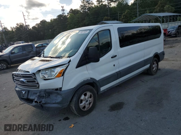 2017 Ford Transit XL z VIN 1FBZX2YM9HKA63396, wystawiony jako Copart lot #58976585 z przebiegiem 123 213 mil mil oraz Szkoda całkowita • Salvage title. Historia ofert i sprzedaży dostępna na DreamBid. Obrazek 1.