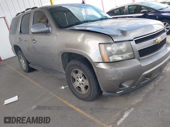 2007 Chevrolet Tahoe LS with VIN 1GNFC13C97R278535, listed as a IAAI auction lot 42008667 with 175,671 mi miles and . Bid and sale history available at DreamBid. Image 1.