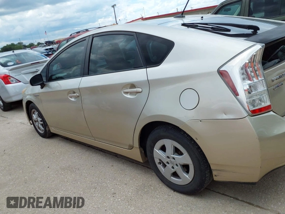 2011 Toyota Prius I with VIN JTDKN3DU9B0295658, listed as a IAAI auction lot 42235928 with 145,329 mi miles and . Bid and sale history available at DreamBid. Image 14.