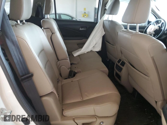 2022 Honda Pilot EX-L with VIN 5FNYF6H51NB097268, listed as a Copart auction lot 47734075 with 42,760 mi miles and Salvage Title. Bid and sale history available at DreamBid. Image 11.
