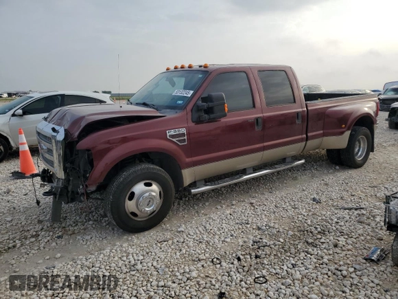 2008 Ford F-350 with VIN 1FTWW32R08EA90223, listed as a Copart auction lot 53132245 with 174,933 mi miles and Salvage title. Bid and sale history available at DreamBid. Image 1.
