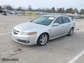 2007 Acura TL with VIN 19UUA66237A033915, listed as a IAAI auction lot 41488127 with 165,359 mi miles. Bid and sale history available at carsss.com. Image 2.