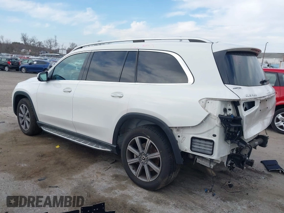 2020 Mercedes-Benz GLS 450 with VIN 4JGFF5KE2LA206879, listed as a IAAI auction lot 41851130 with 66,739 mi miles and . Bid and sale history available at DreamBid. Image 3.