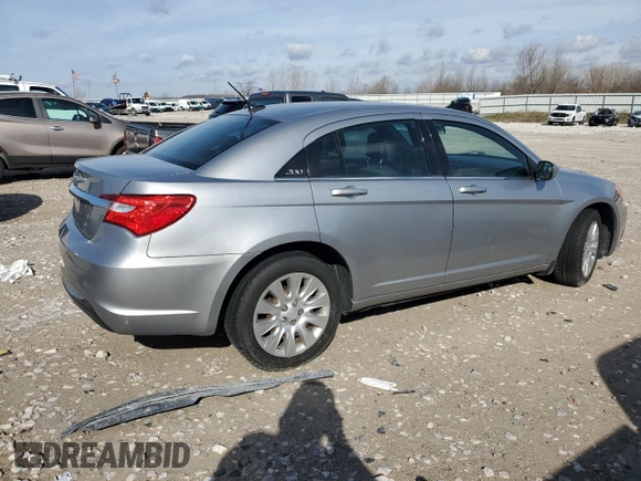 2013 Chrysler 200 LX with VIN 1C3CCBAB2DN691271, listed as a Copart auction lot 51626175 with 200,423 mi miles and Clean Title. Bid and sale history available at carsss.com. Image 3.