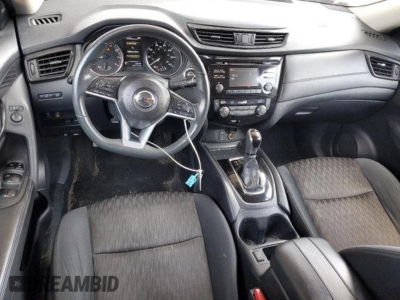 2017 Nissan Rogue SV z VIN 5N1AT2MN0HC834739, wystawiony jako Copart lot #57524185 z przebiegiem 164 175 mil mil oraz Szkoda całkowita • Salvage title. Historia ofert i sprzedaży dostępna na DreamBid. Obrazek 8.