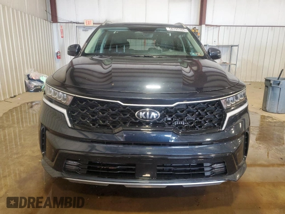 2021 Kia Sorento EX with VIN KNDRH4LG1M5045196, listed as a Copart auction lot 56785305 with 37,876 mi miles and Salvage title. Bid and sale history available at DreamBid. Image 5.