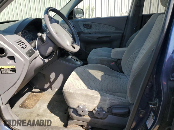 2005 Hyundai Tucson GLS with VIN KM8JN12DX5U052209, listed as a Copart auction lot 78738093 with 130,287 mi miles and Non Repairable. Bid and sale history available at carsss.com. Image 7.