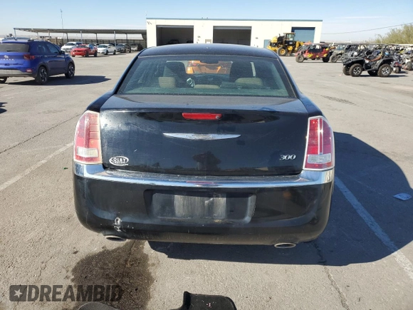 2012 Chrysler 300 with VIN 2C3CCAAG9CH201079, listed as a Copart auction lot 80343504 with 137,593 mi miles and Salvage Title. Bid and sale history available at DreamBid. Image 6.