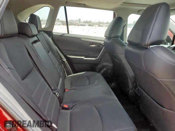2022 Toyota RAV4 XLE Premium with VIN 2T3C1RFV7NW234284, listed as a Copart auction lot 57142325 with 21,580 mi miles and Salvage title. Bid and sale history available at DreamBid. Image 11.