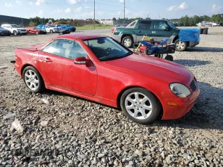2003 Mercedes-Benz SLK 230 Kompressor z VIN WDBKK49F73F293719, wystawiony jako Copart lot #74849454 z przebiegiem 247 020 mil mil oraz Szkoda całkowita • Salvage title. Historia ofert i sprzedaży dostępna na DreamBid. Obrazek 4.