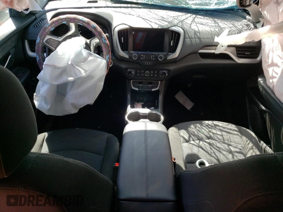 2024 GMC Terrain SLE with VIN 3GKALTEGXRL270165, listed as a Copart auction lot 64284414 with Not provided miles and Salvage title. Bid and sale history available at DreamBid. Image 8.