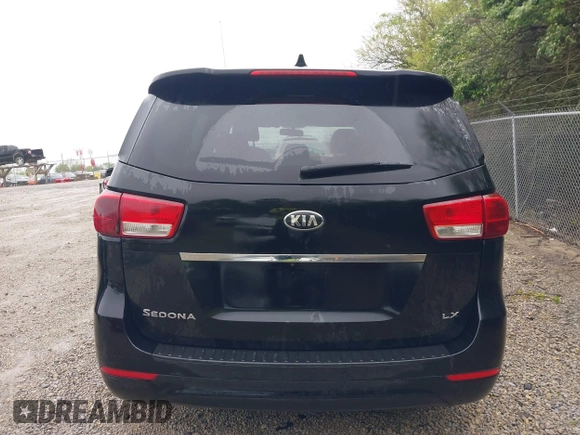 2016 Kia Sedona LX with VIN KNDMB5C15G6163280, listed as a IAAI auction lot 42192788 with 116,516 mi miles and . Bid and sale history available at DreamBid. Image 16.