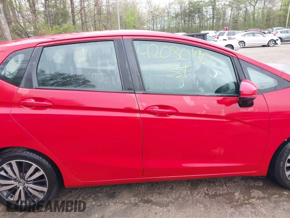 2015 Honda Fit EX-L with VIN 3HGGK5H81FM756461, listed as a IAAI auction lot 42080190 with 35,711 mi miles and . Bid and sale history available at DreamBid. Image 13.