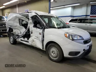 2022 Ram ProMaster City Passenger with VIN ZFBHRFAB4N6W50694, listed as a Copart auction lot 87736725 with 25,598 mi miles and Salvage Title. Bid and sale history available at DreamBid. Image 4.