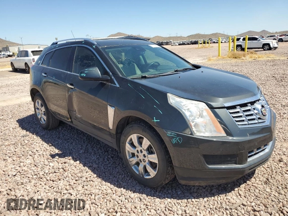 2016 Cadillac SRX Luxury Collection with VIN 3GYFNBE37GS556832, listed as a Copart auction lot 71701164 with 118,871 mi miles and Salvage title. Bid and sale history available at DreamBid. Image 4.