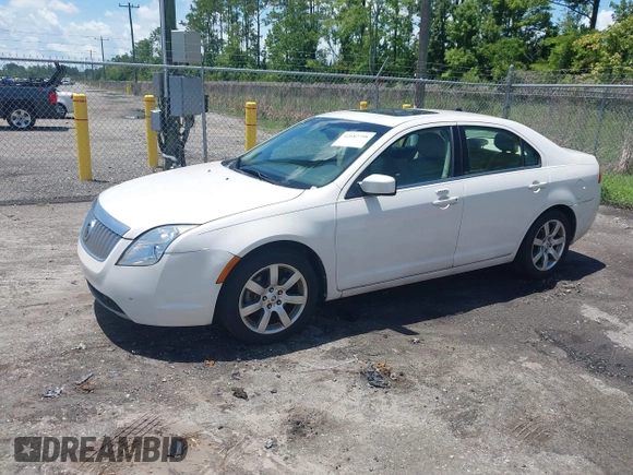 2011 Mercury Milan Premier with VIN 3MEHM0JG7BR603614, listed as a IAAI auction lot 42682798 with 216,166 mi miles and . Bid and sale history available at DreamBid. Image 2.