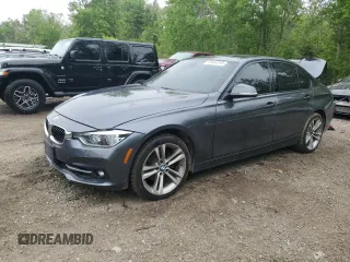2018 BMW 3 Series 330i xDrive with VIN WBA8D9C5XJA013561, listed as a Copart auction lot 58664395 with 208,236 mi miles and Salvage title. Bid and sale history available at DreamBid. Image 1.