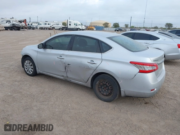 2015 Nissan Sentra SR with VIN 3N1AB7AP8FY329887, listed as a IAAI auction lot 41885268 with 121,253 mi miles and . Bid and sale history available at DreamBid. Image 3.