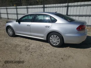 2015 Volkswagen Passat S with VIN 1VWAS7A33FC080026, listed as a Copart auction lot 48748815 with 100,579 mi miles and Salvage title. Bid and sale history available at DreamBid. Image 2.