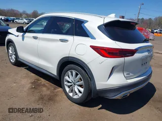2019 Infiniti QX50 Essential with VIN 3PCAJ5M30KF113891, listed as a IAAI auction lot 42006449 with 49,138 mi miles and . Bid and sale history available at DreamBid. Image 3.