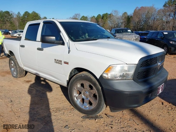 2014 Ram 1500 Tradesman with VIN 1C6RR6KT7ES480838, listed as a IAAI auction lot 41822025 with 96,702 mi miles. Bid and sale history available at carsss.com. Image 1.
