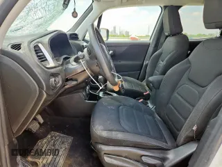 2018 Jeep Renegade Latitude with VIN ZACCJBBB2JPH65906, listed as a Copart auction lot 58846045 with 88,051 mi miles and Salvage title. Bid and sale history available at DreamBid. Image 7.