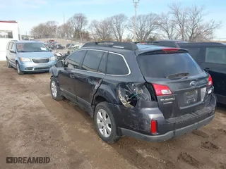 2011 Subaru Outback 2.5i Prem AWP with VIN 4S4BRCCC6B3357041, listed as a IAAI auction lot 41953331 with 227,722 mi miles. Bid and sale history available at carsss.com. Image 3.
