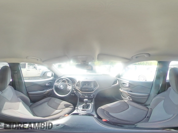 2017 Jeep Cherokee Latitude z VIN 1C4PJLCB6HW628924, wystawiony jako Copart lot #55154895 z przebiegiem 70 645 mil mil oraz Szkoda całkowita • Salvage title. Historia ofert i sprzedaży dostępna na DreamBid. Obrazek 14.