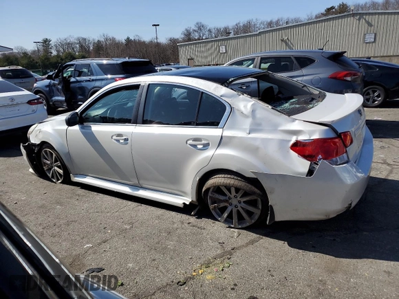 2013 Subaru Legacy Premium with VIN 4S3BMBG60D3029165, listed as a Copart auction lot 49253845 with 202,819 mi miles and Salvage Title. Bid and sale history available at DreamBid. Image 2.