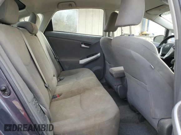 2011 Toyota Prius I with VIN JTDKN3DU5B0279473, listed as a Copart auction lot 78522334 with 261,478 mi miles and Salvage Title. Bid and sale history available at DreamBid. Image 10.
