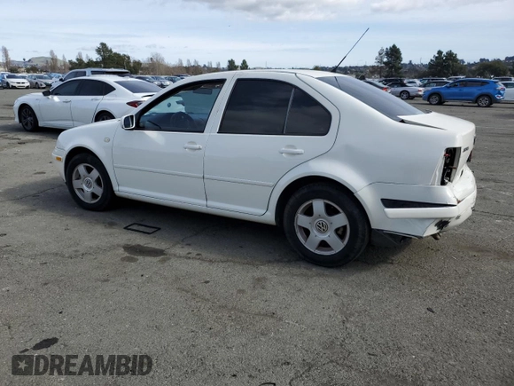 2002 Volkswagen Jetta GL с VIN 3VWRK69M52M024396, выставлен на аукционе Copart как лот 45539355 с пробегом 142 880 миль миль и Списание • Salvage title. История ставок и продаж доступна на DreamBid. Изображение 2.