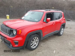 2020 Jeep Renegade Latitude with VIN ZACNJBBB7LPL97764, listed as a IAAI auction lot 41285169 with 46,029 mi miles. Bid and sale history available at carsss.com. Image 16.