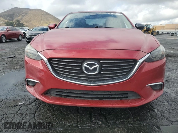 2016 Mazda 6 i Grand Touring with VIN JM1GJ1W56G1468307, listed as a Copart auction lot 87386504 with 158,841 mi miles and Salvage Title. Bid and sale history available at DreamBid. Image 5.
