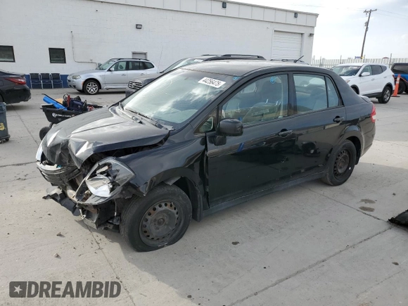 2011 Nissan Versa S with VIN 3N1BC1AP6BL444607, listed as a Copart auction lot 44256475 with 161,306 mi miles and Salvage title. Bid and sale history available at DreamBid. Image 1.