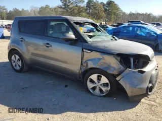 2016 Kia Soul with VIN KNDJN2A21G7301833, listed as a Copart auction lot 88401705 with 0 mi miles and Salvage Title. Bid and sale history available at carsss.com. Image 4.