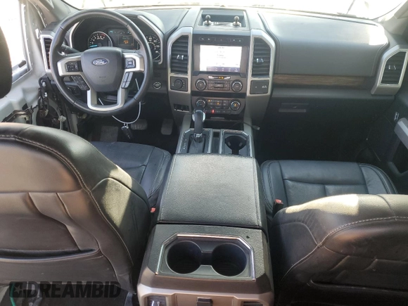 2020 Ford F-150 XL with VIN 1FTEW1E55LKD88107, listed as a Copart auction lot 42810105 with 107,698 mi miles and Salvage Title. Bid and sale history available at carsss.com. Image 8.