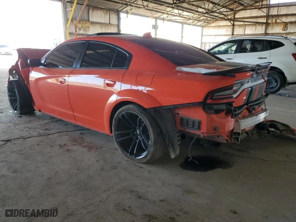 2020 Dodge Charger Scat Pack with VIN 2C3CDXGJ6LH237363, listed as a Copart auction lot 52633055 with 65,107 mi miles and Salvage Title. Bid and sale history available at carsss.com. Image 2.
