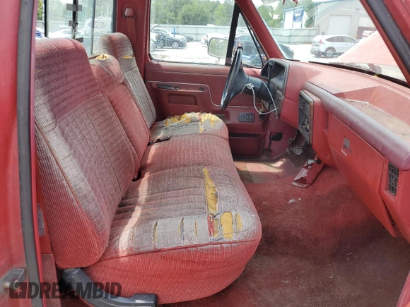 1990 Ford F-150 "S" with VIN 1FTDF15Y1LNA68934, listed as a Copart auction lot 68688834 with 64,274 mi miles and Salvage Title. Bid and sale history available at carsss.com. Image 10.