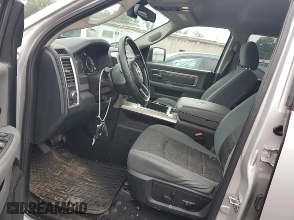 2015 Ram 1500 Big Horn with VIN 1C6RR7GT3FS596165, listed as a Copart auction lot 59614425 with 115,162 mi miles and Salvage title. Bid and sale history available at DreamBid. Image 7.