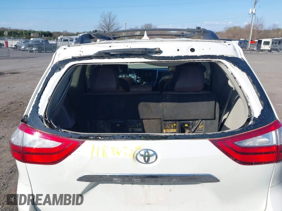 2016 Toyota Sienna Ltd with VIN 5TDDK3DC6GS140563, listed as a IAAI auction lot 41886329 with 130,460 mi miles. Bid and sale history available at carsss.com. Image 17.