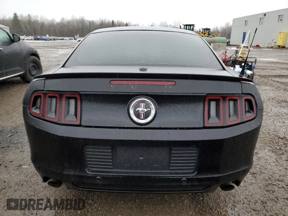 2014 Ford Mustang V6 with VIN 1ZVBP8AM9E5220605, listed as a Copart auction lot 82690174 with 99,331 mi miles and Clean Title. Bid and sale history available at carsss.com. Image 6.
