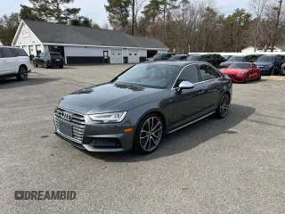 2018 Audi S4 Premium Plus with VIN WAUB4AF47JA002513, listed as a Copart auction lot 52750115 with 114,949 mi miles and Clean Title. Bid and sale history available at carsss.com. Image 2.