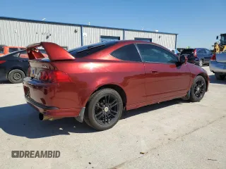 2005 Acura RSX with VIN JH4DC54855S014993, listed as a Copart auction lot 70975864 with 0 mi miles and Salvage Title. Bid and sale history available at carsss.com. Image 3.
